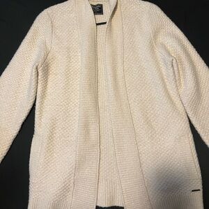 Abercrombie & Fitch Cream Cardigan